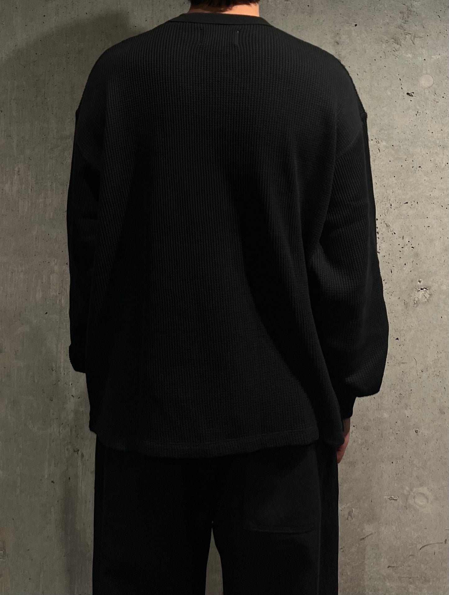 【YOKO SAKAMOTO】THERMAL L/S CREW NECK