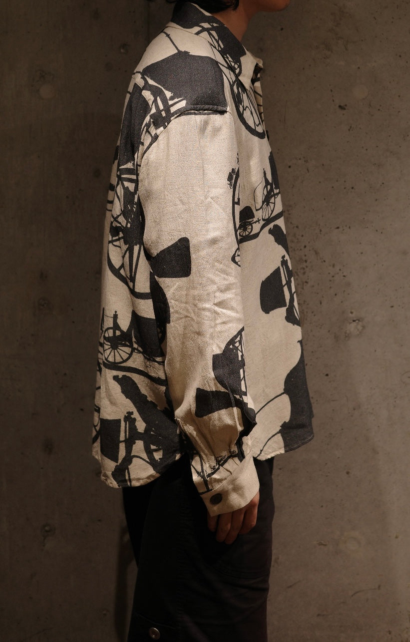 YUTA MATSUOKA】クラシックシャツ(ECRU PRINT) – NOUNZ