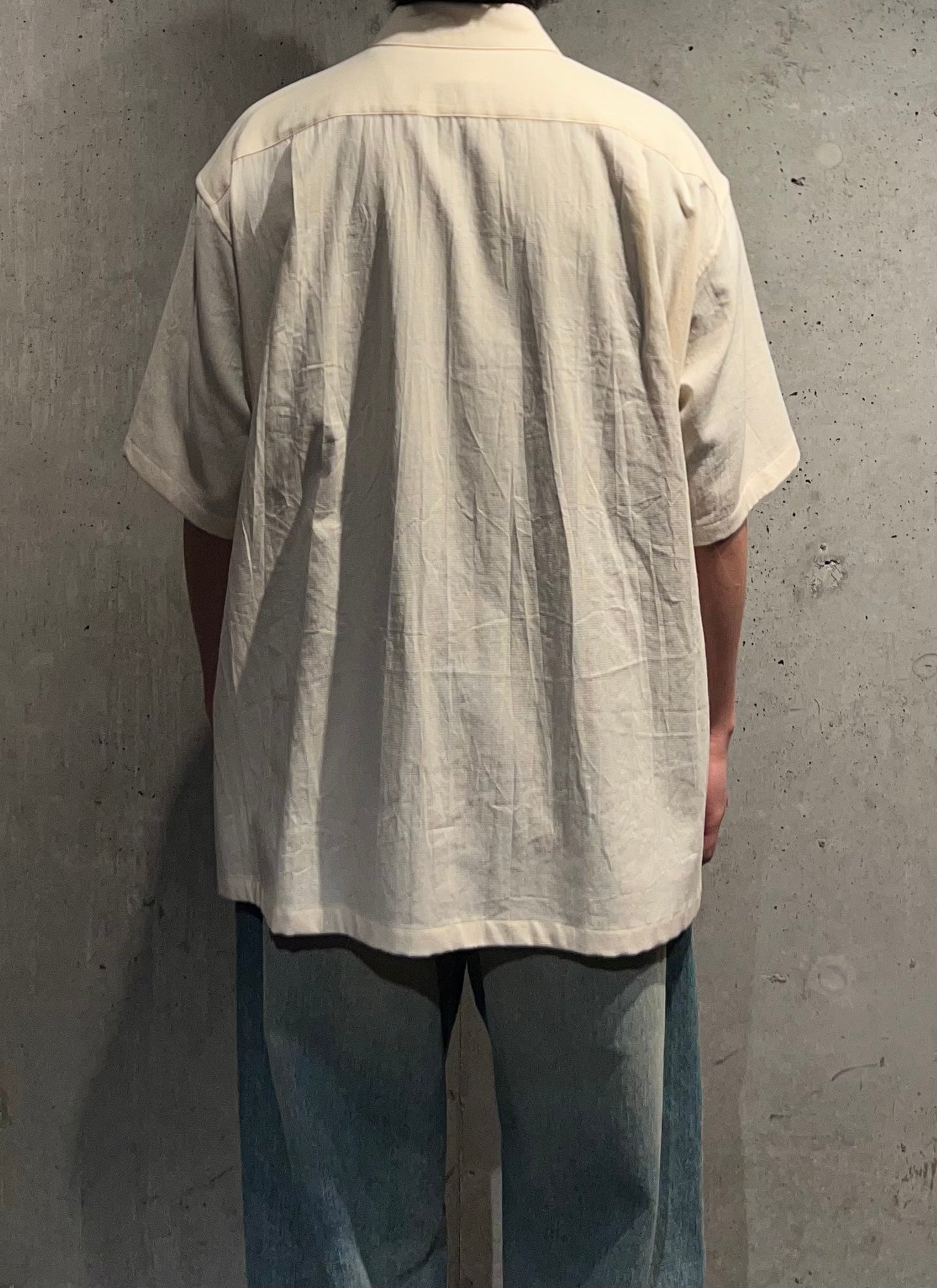 【YOKO SAKAMOTO】UTILITY S/S SHIRT(ECRU)