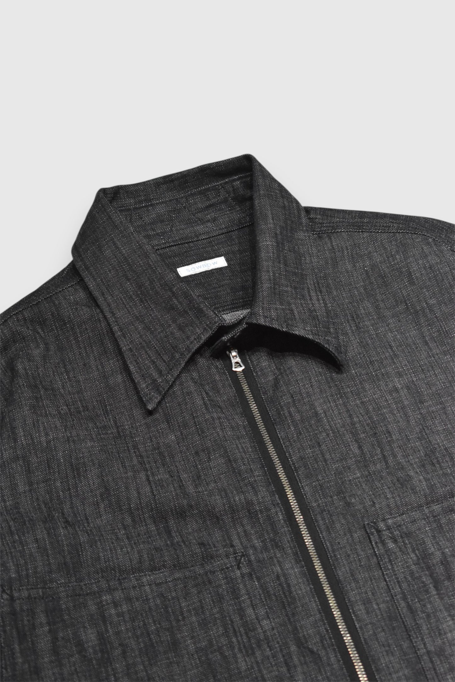 【SOWBOW】SOWBOW SHIRT L / TRIPLE STITCH ZIP WORK SHIRT JACKET