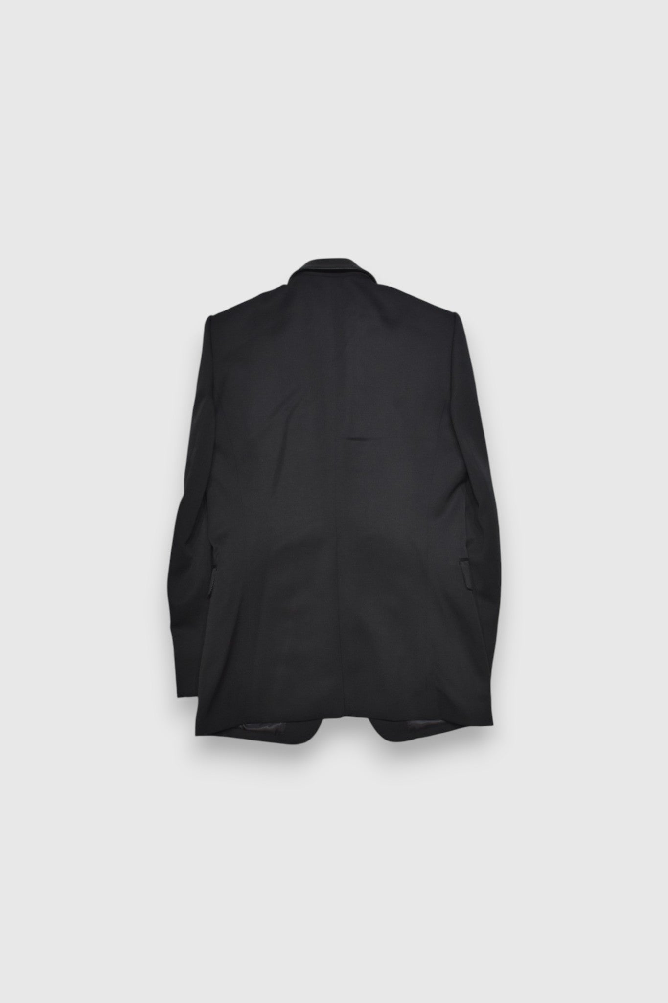 《予約商品》【FRACTION】NEW CAVE BLAZER(WOOL/LEATHER)
