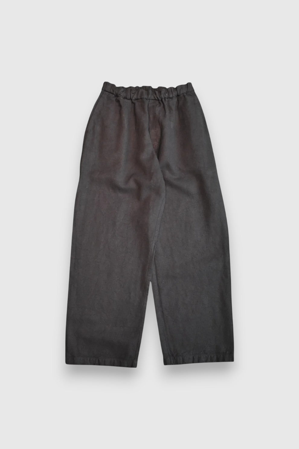 【MITTAN】亜麻苧麻ワイド(黒)