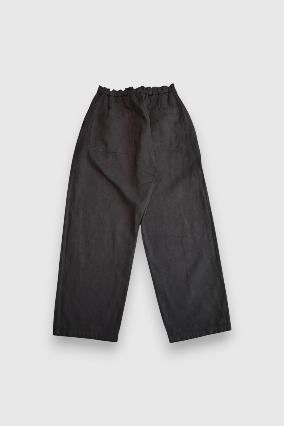 【MITTAN】亜麻苧麻ワイド(黒)