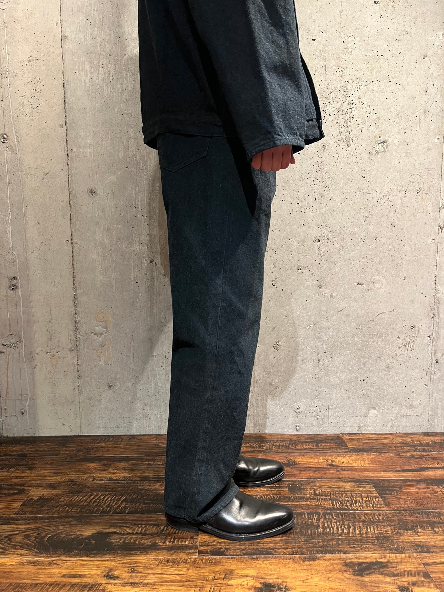 【YOKO SAKAMOTO】5POCKET STRAIGHT PANTS ( YELLOW OCHRE )