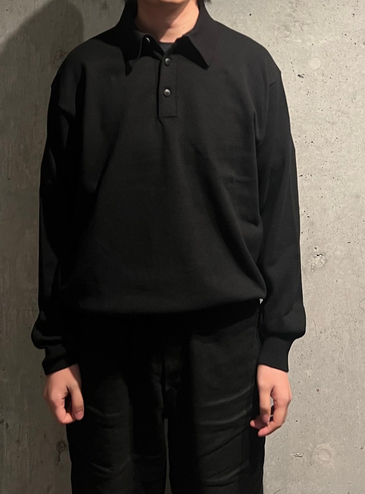 【YOKO SAKAMOTO】KNIT POLO