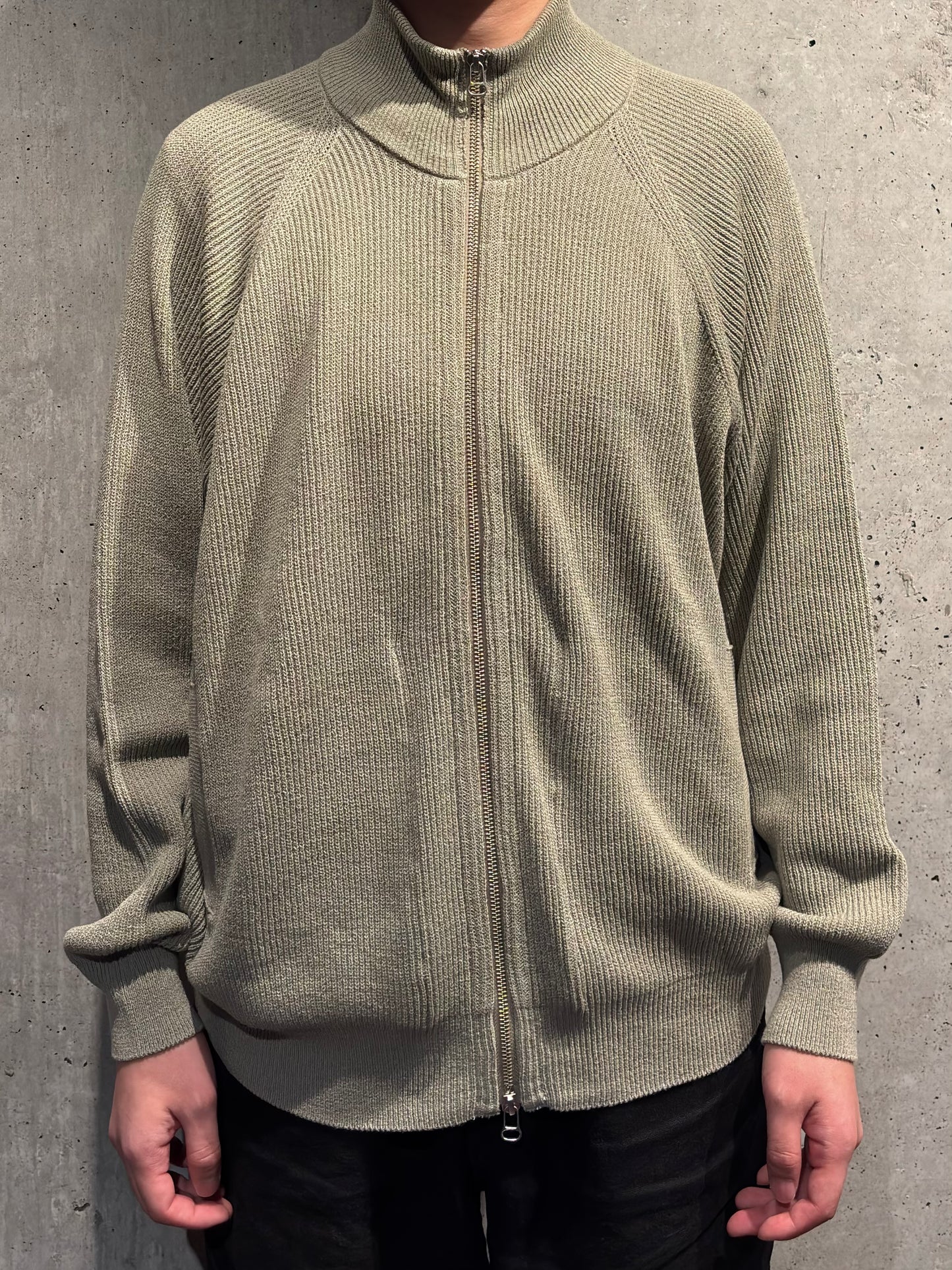 【YOKO SAKAMOTO】DRIVERS KNIT(BEIGE)