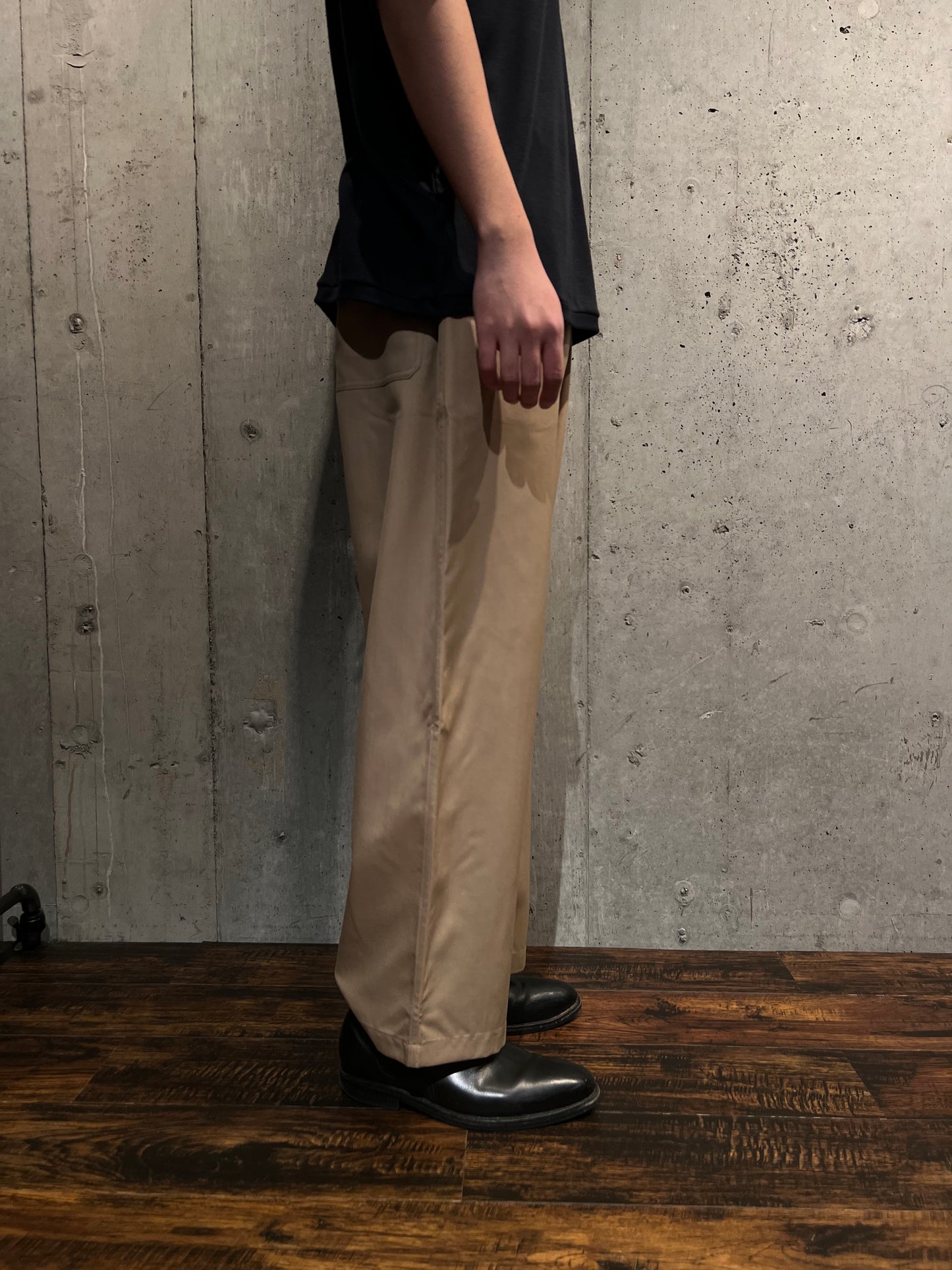 【MITTAN】エアリーウールワイド　薄茶