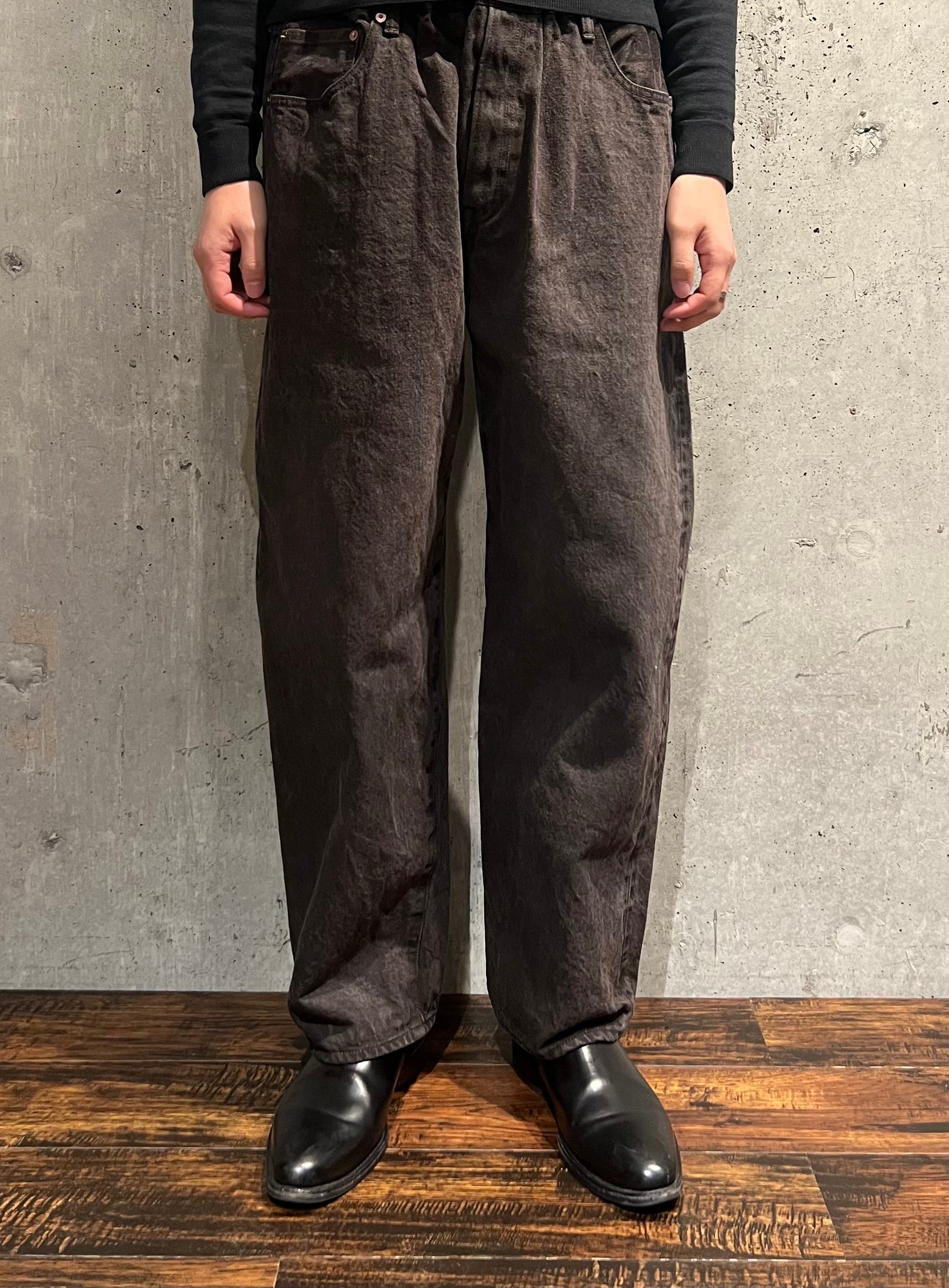 YOKO SAKAMOTO】5POCKET EASY PANTS ( SUMI INK ) – NOUNZ