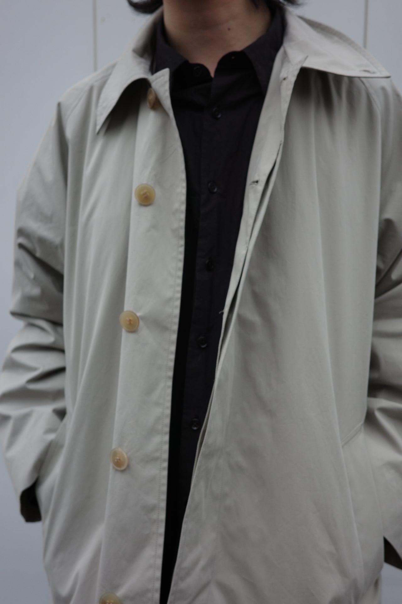 YOKO SAKAMOTO】BAL COLLAR COAT(BEIGE) – NOUNZ