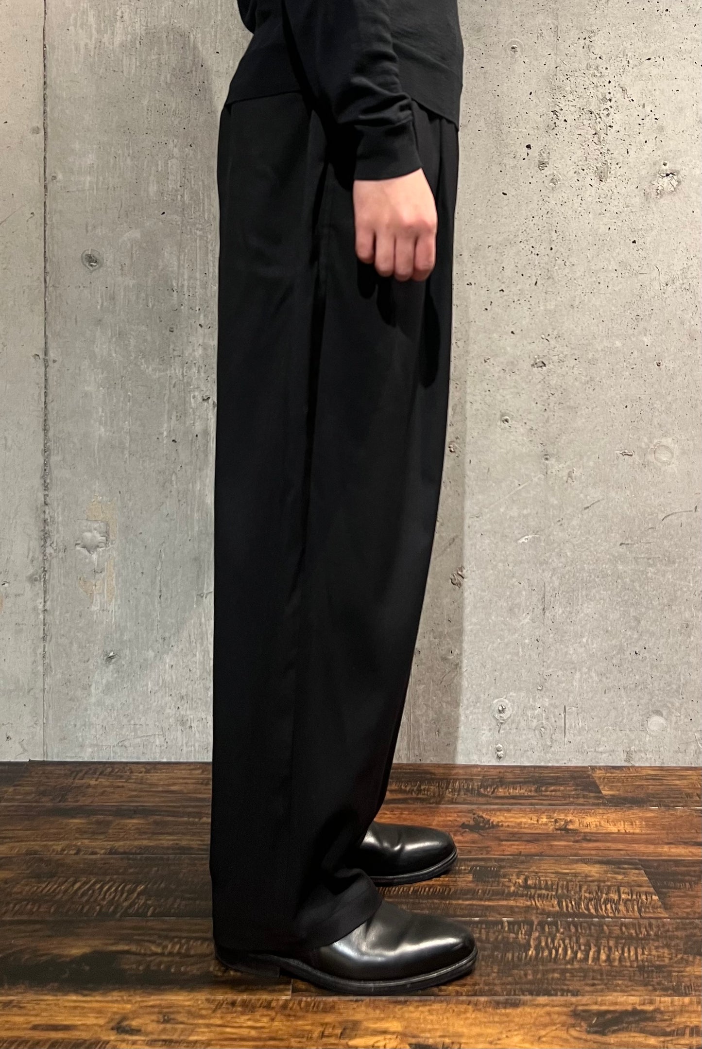 【YOKO SAKAMOTO】DOUBLE PLEATED EASY PANTS