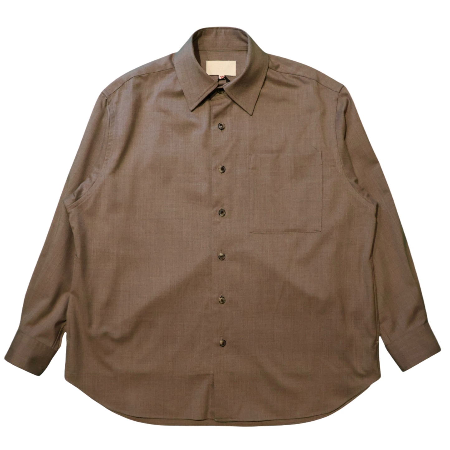 【YOKO SAKAMOTO】BRUSHED WOOL BIG SHIRT