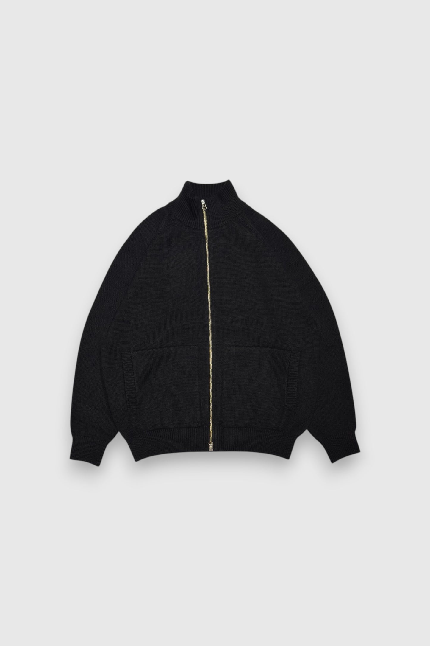 【YOKO SAKAMOTO】DRIVERS KNIT(BLACK)