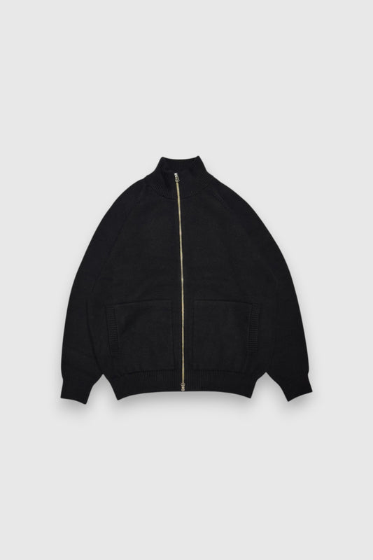 【YOKO SAKAMOTO】DRIVERS KNIT(BLACK)
