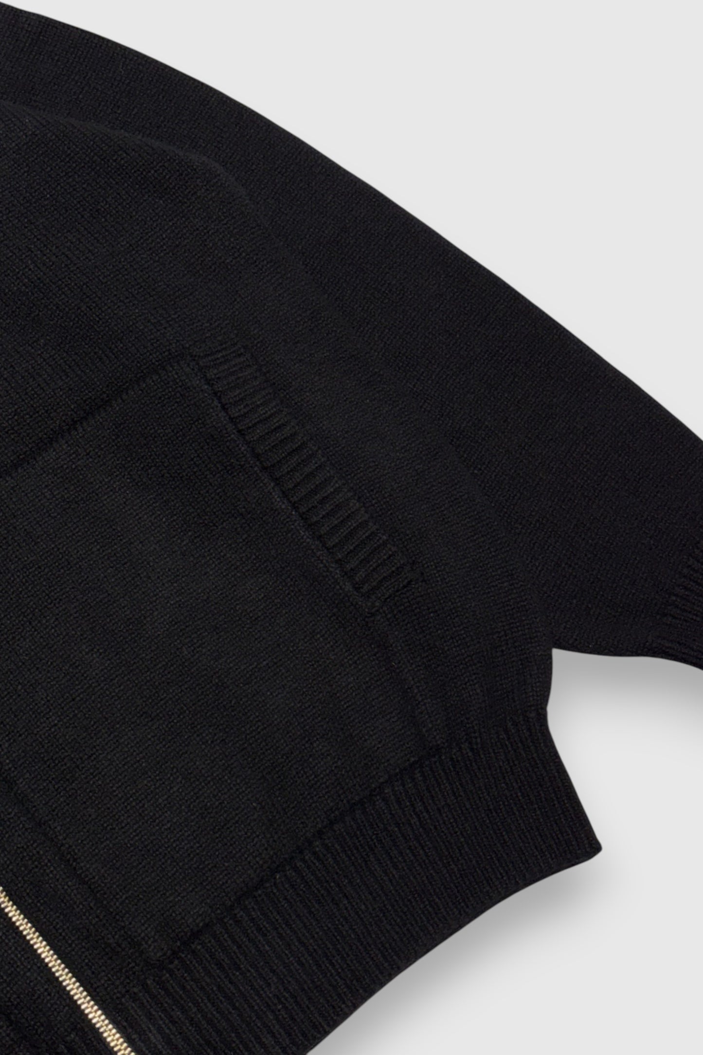【YOKO SAKAMOTO】DRIVERS KNIT(BLACK)