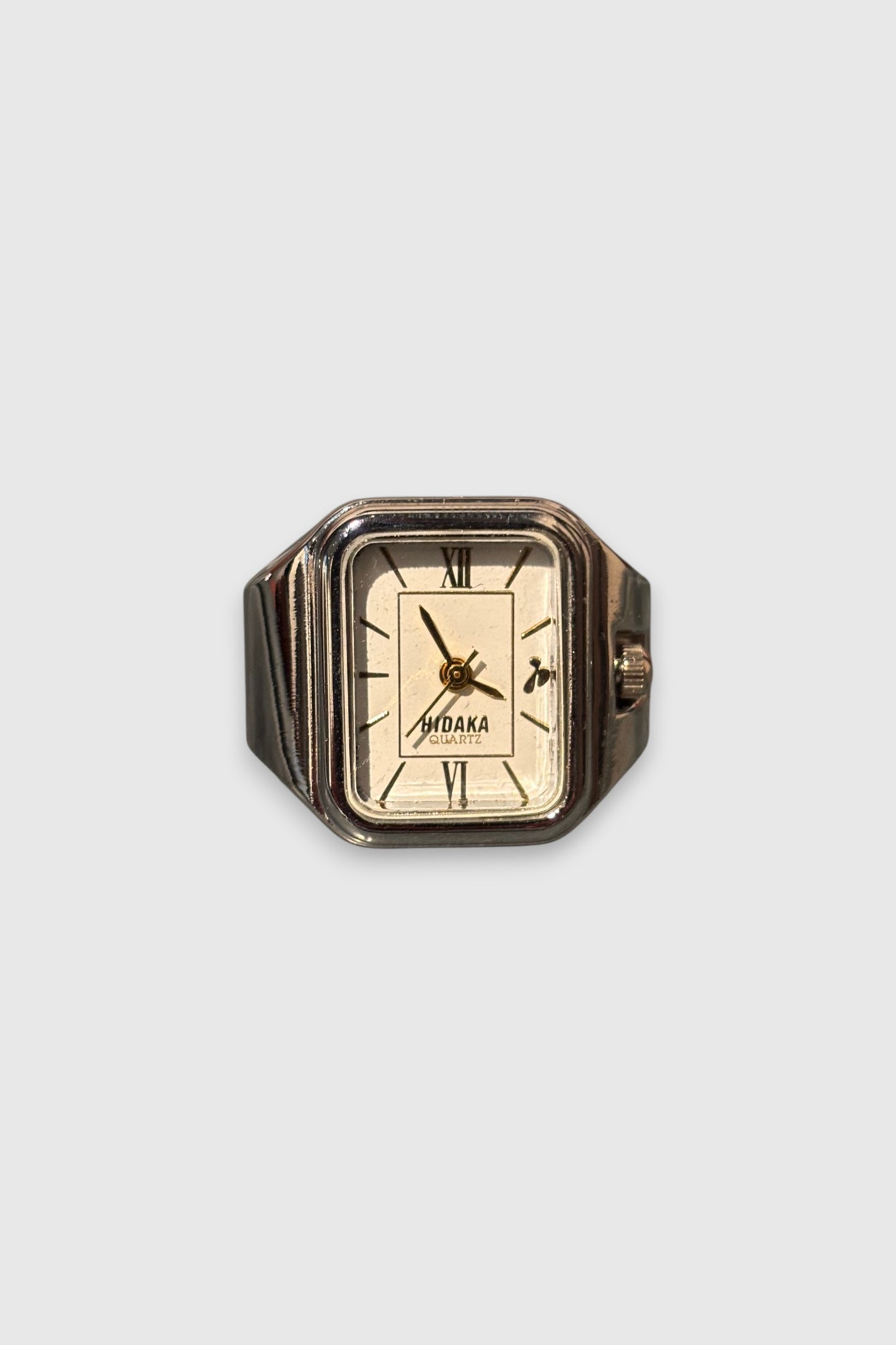 【HIDAKA】Legacy Ring Watch(SV/WH)