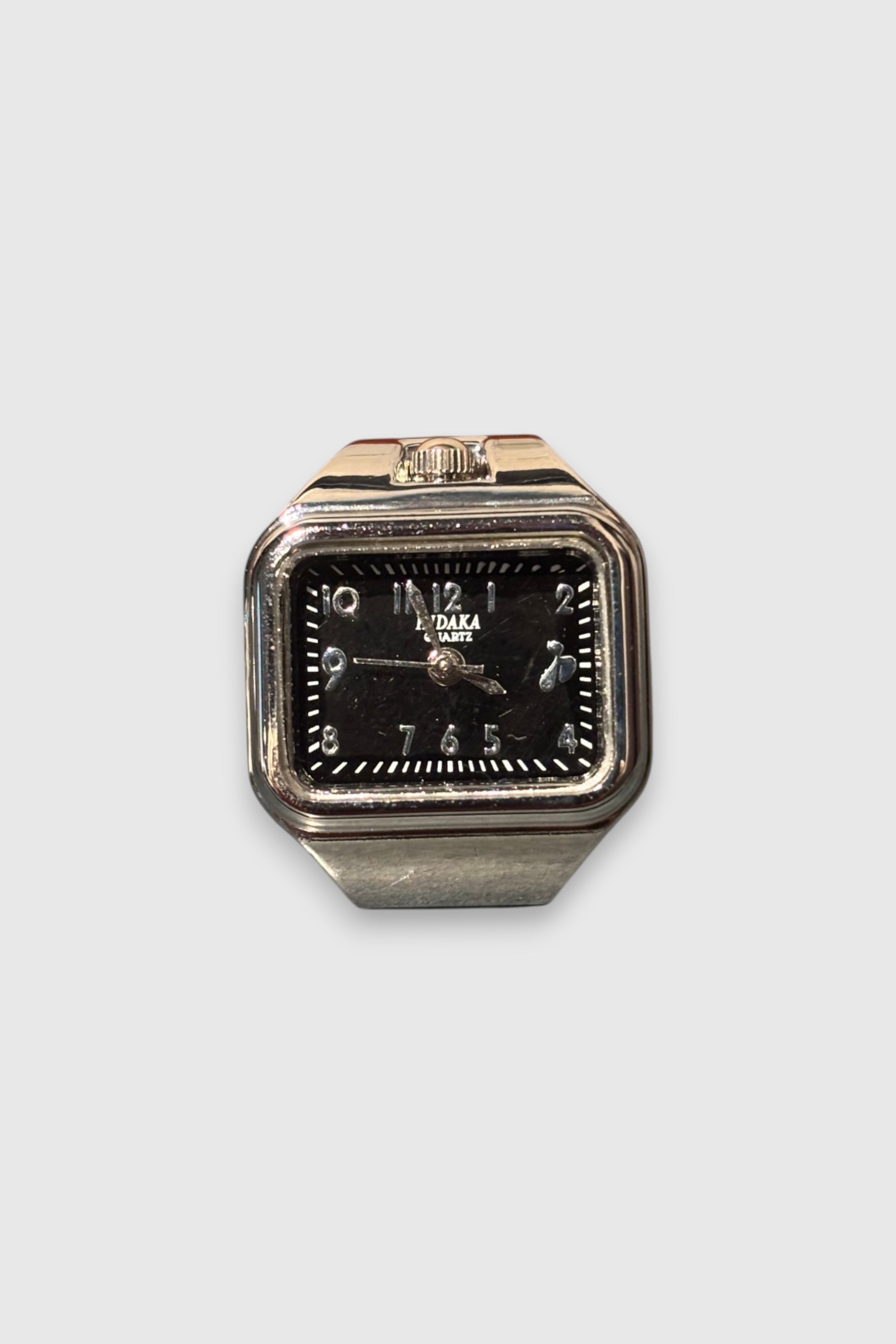 HIDAKA】E/W Ring Watch(SV/BK) – NOUNZ
