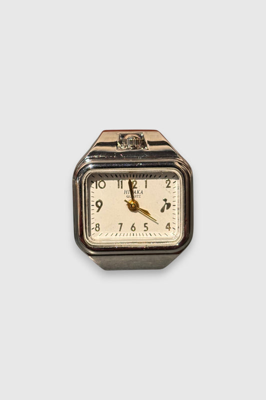 【HIDAKA】E/W Ring Watch(SV/WH)