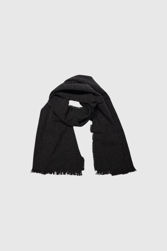 【YOKO SAKAMOTO】WOOL LONG SCARF(BLACK)