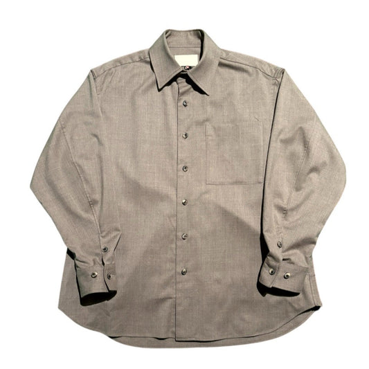 【YOKO SAKAMOTO】BRUSHED WOOL BIG SHIRT