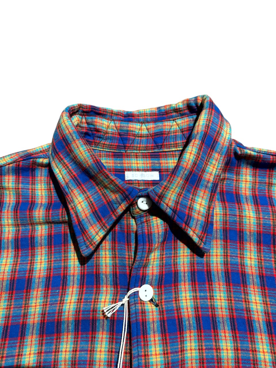 【SOWBOW】SOWBOW SHIRT BLUE CHECK