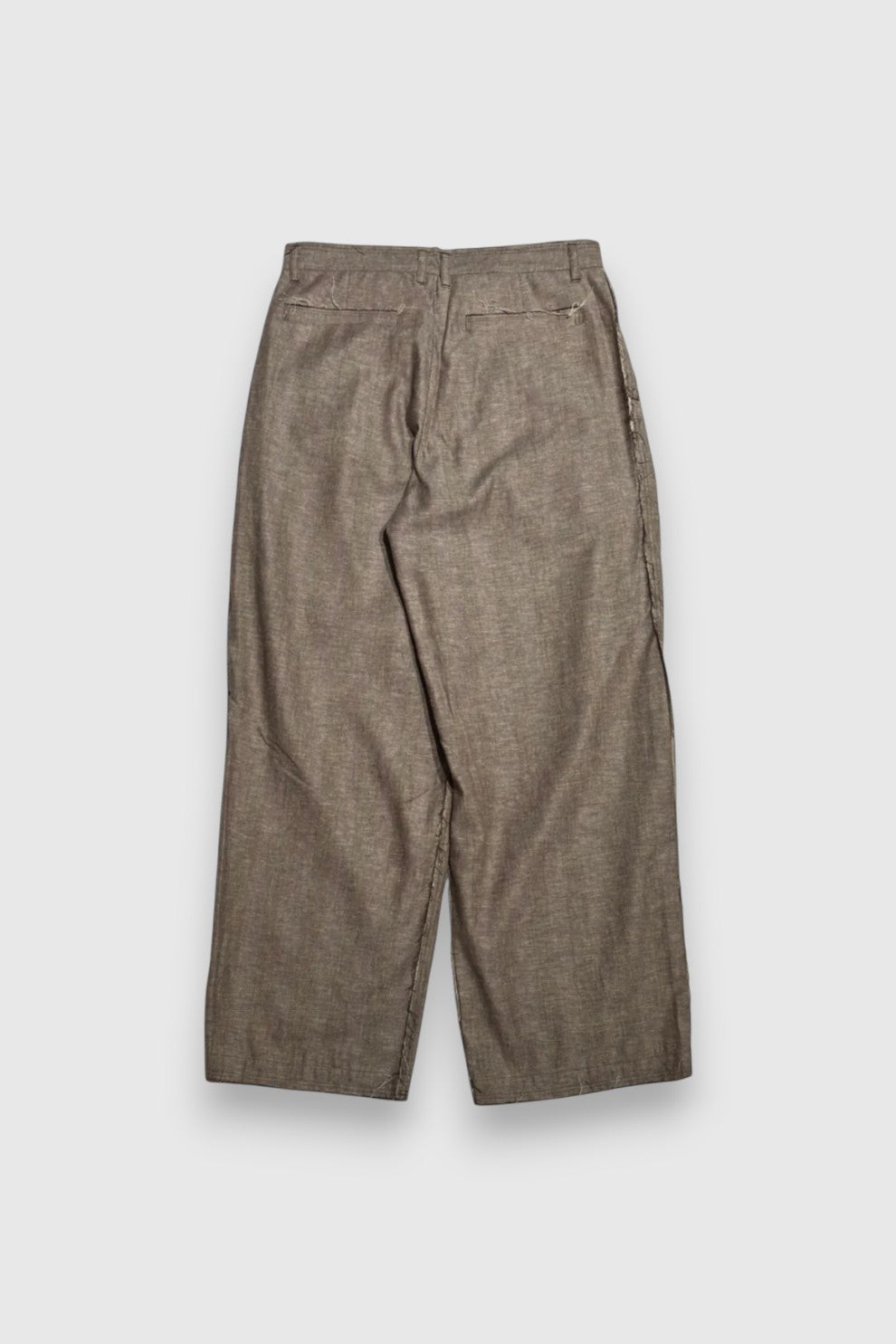 【Urig】HRB SCHADEN 3TUCK PANTS NL（BROWN）