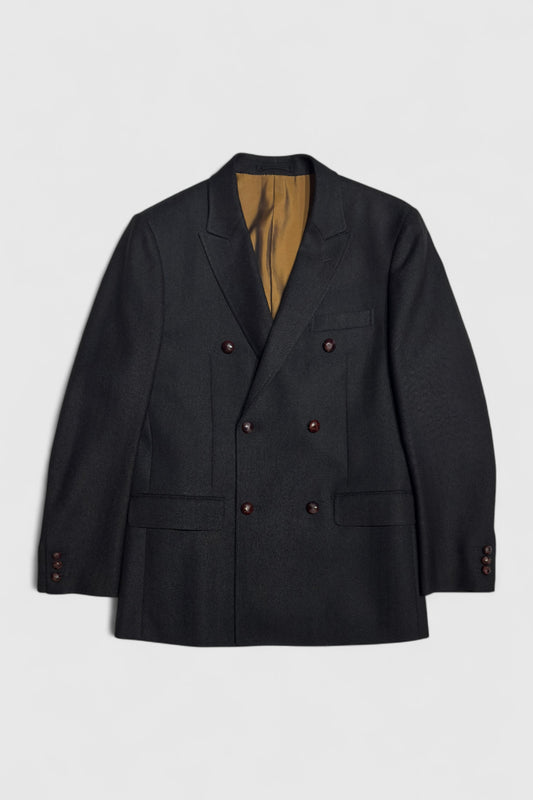 【Urig】ALPACA SAXONY GLÜCK JACKET FHL (BLACK)
