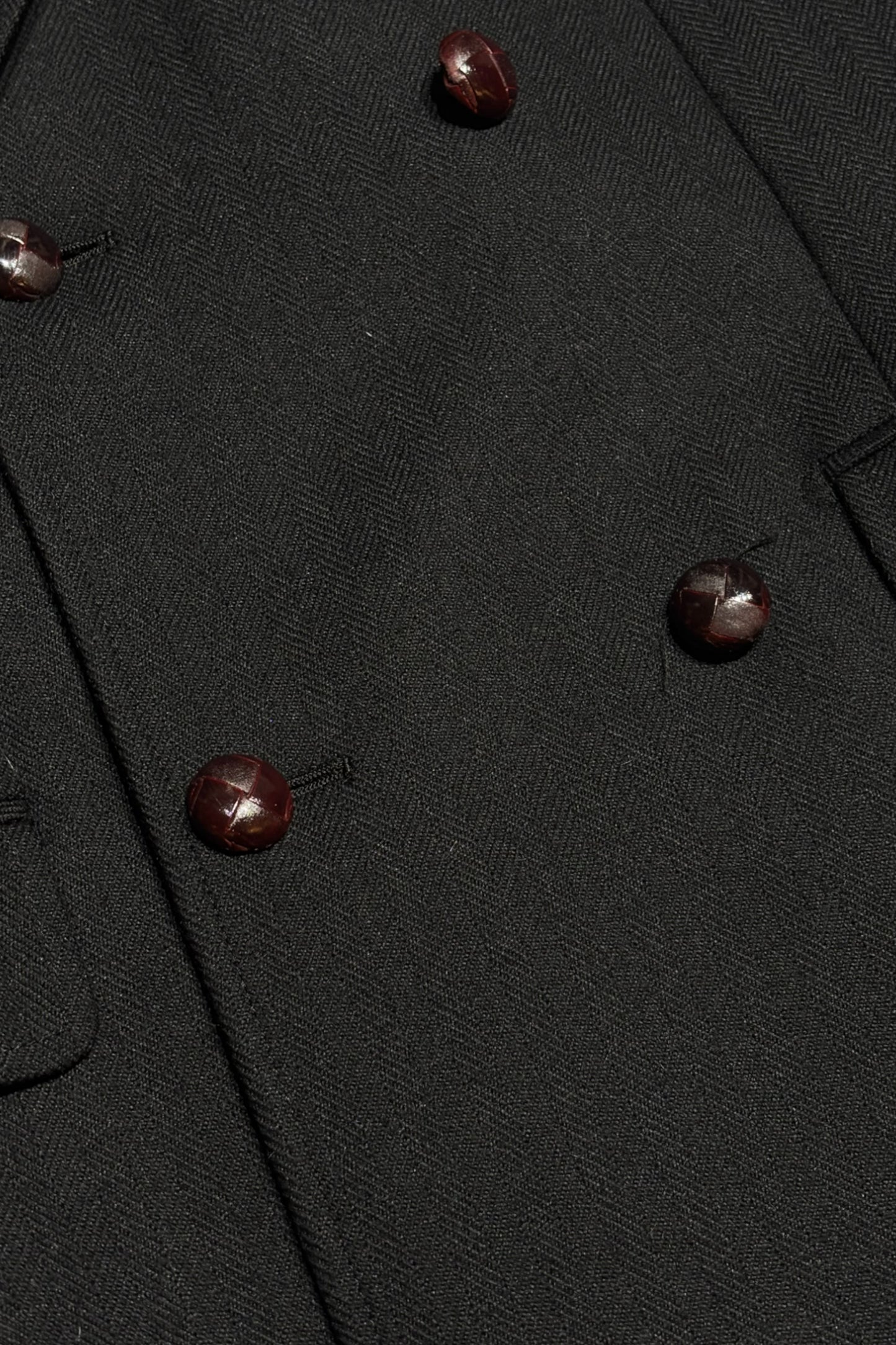 【Urig】ALPACA SAXONY GLÜCK JACKET FHL (BLACK)