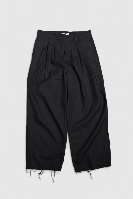 【Urig】HRB SCHADEN 3TUCK PANTS NL（BLACK）