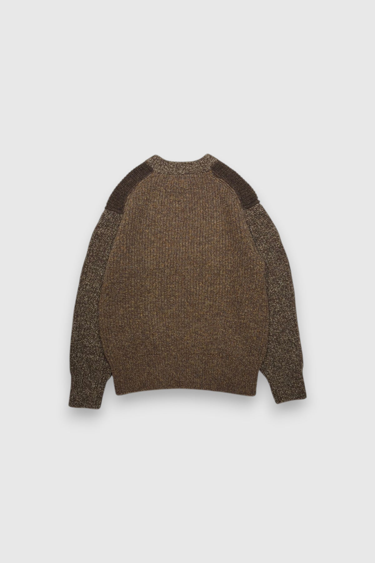 【Slopeslow】crew neck sweater(brown)