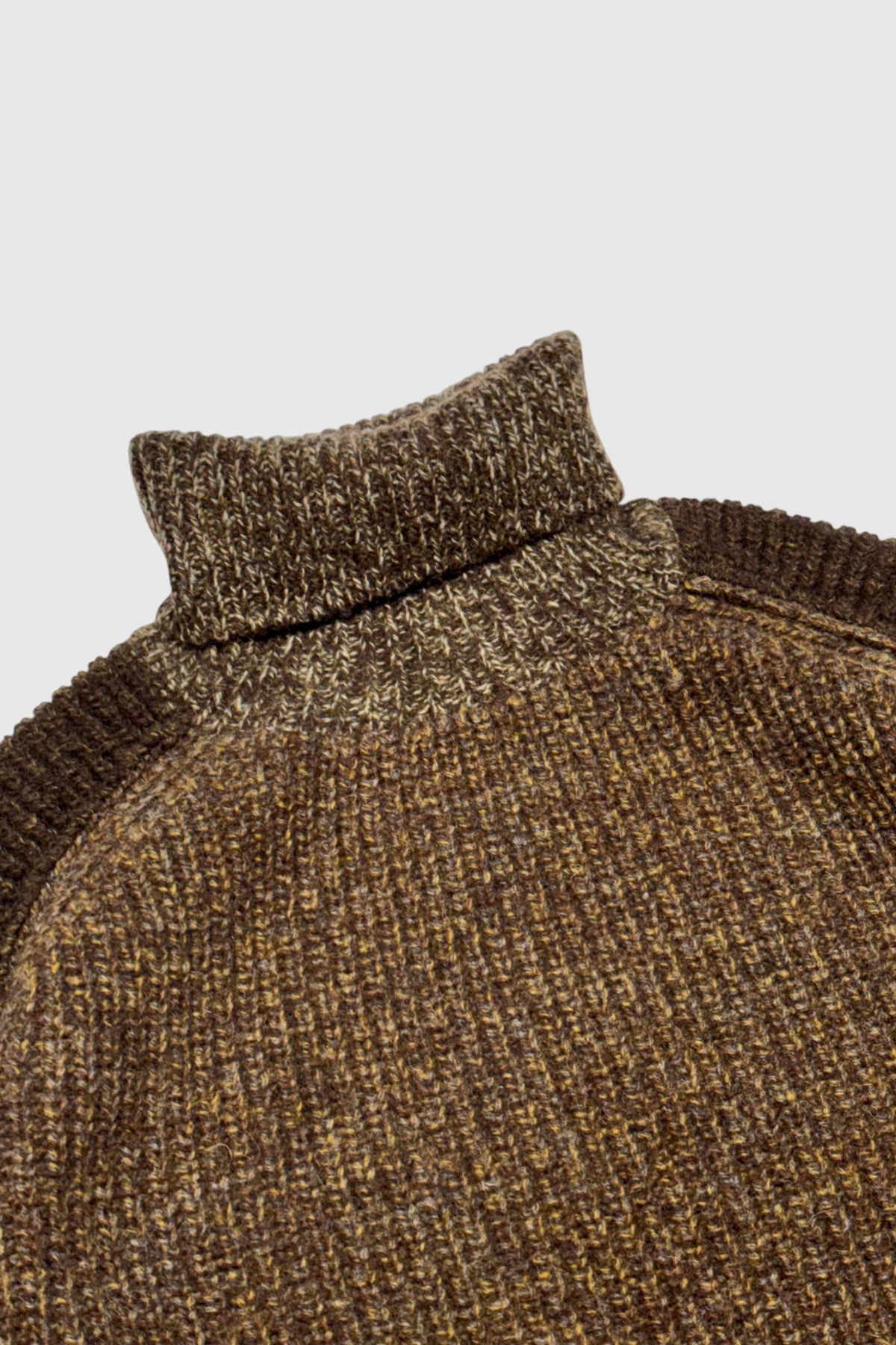 【Slopeslow】turtle neck sweater(brown)