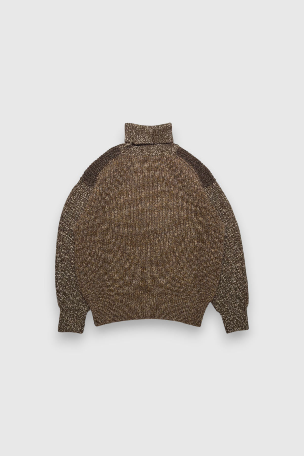 【Slopeslow】turtle neck sweater(brown)