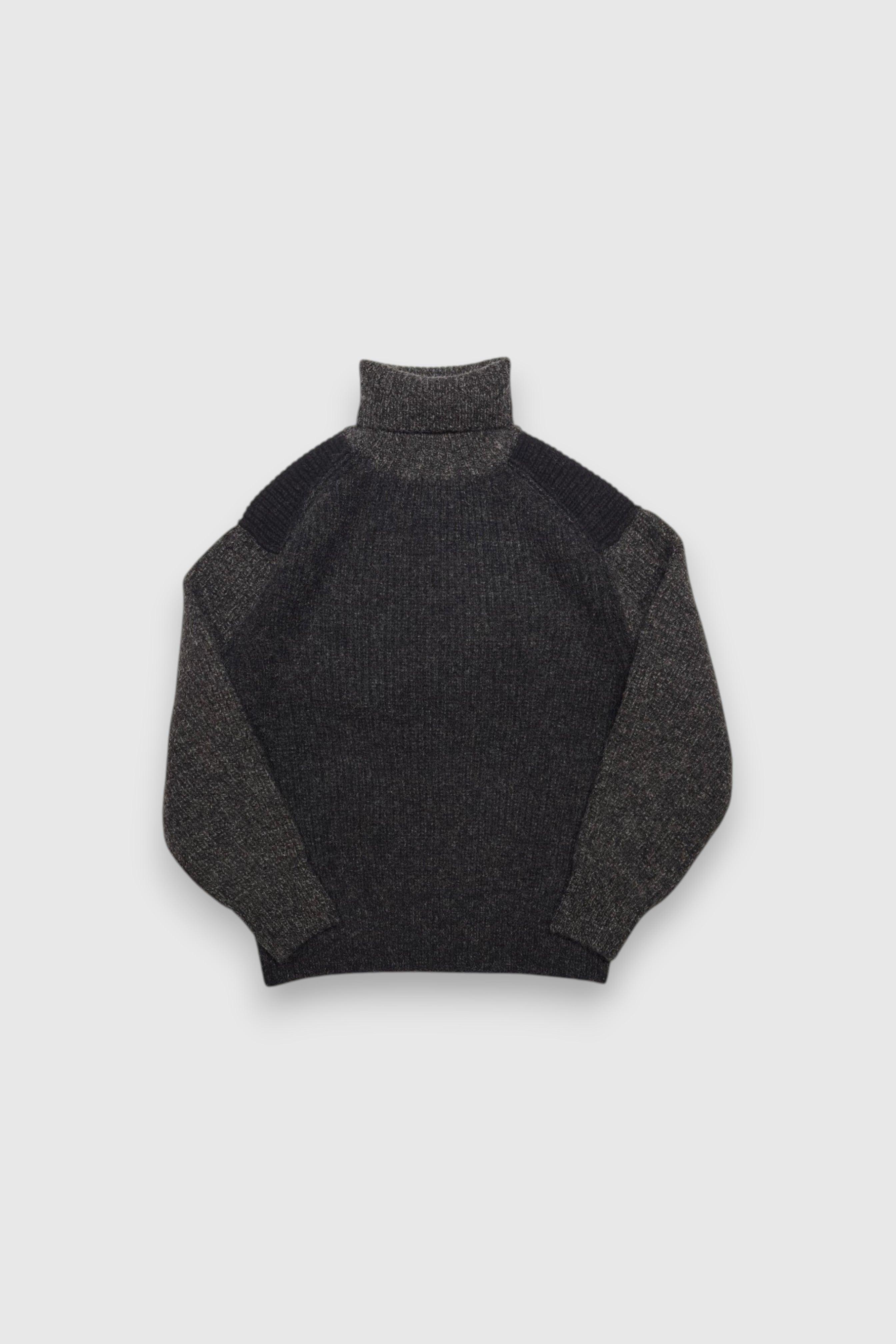 Slopeslow】turtle neck sweater(charcoal) – NOUNZ
