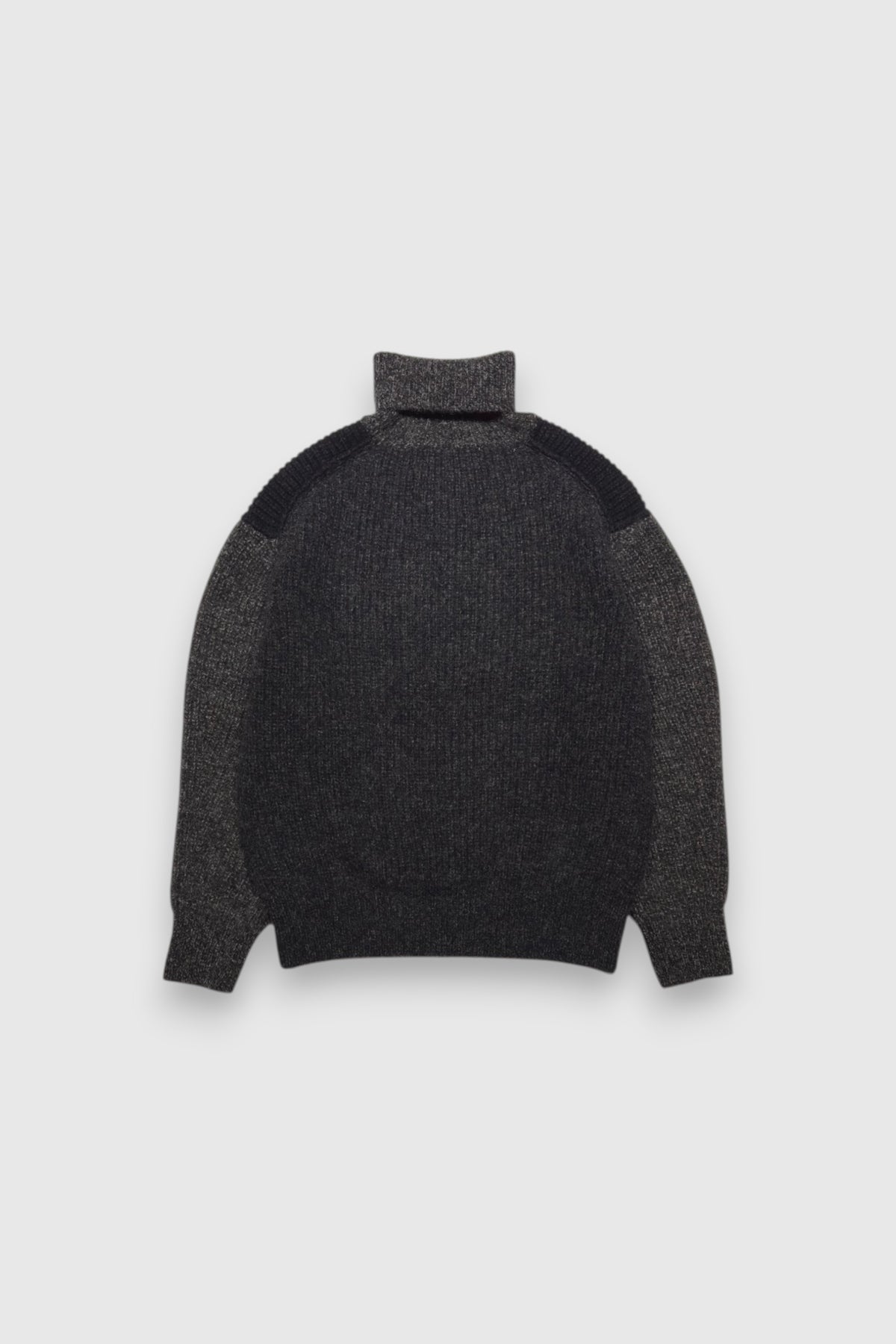 【Slopeslow】turtle neck sweater(charcoal)
