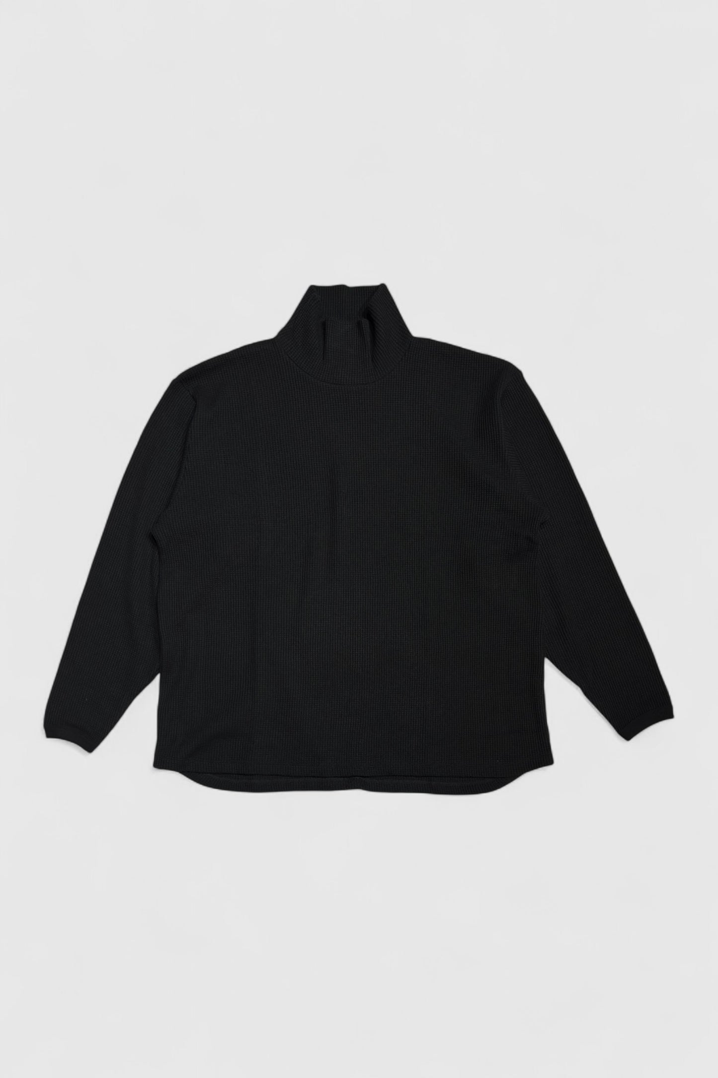 【YOKO SAKAMOTO】HIGH NECK PULLOVER (BLACK)