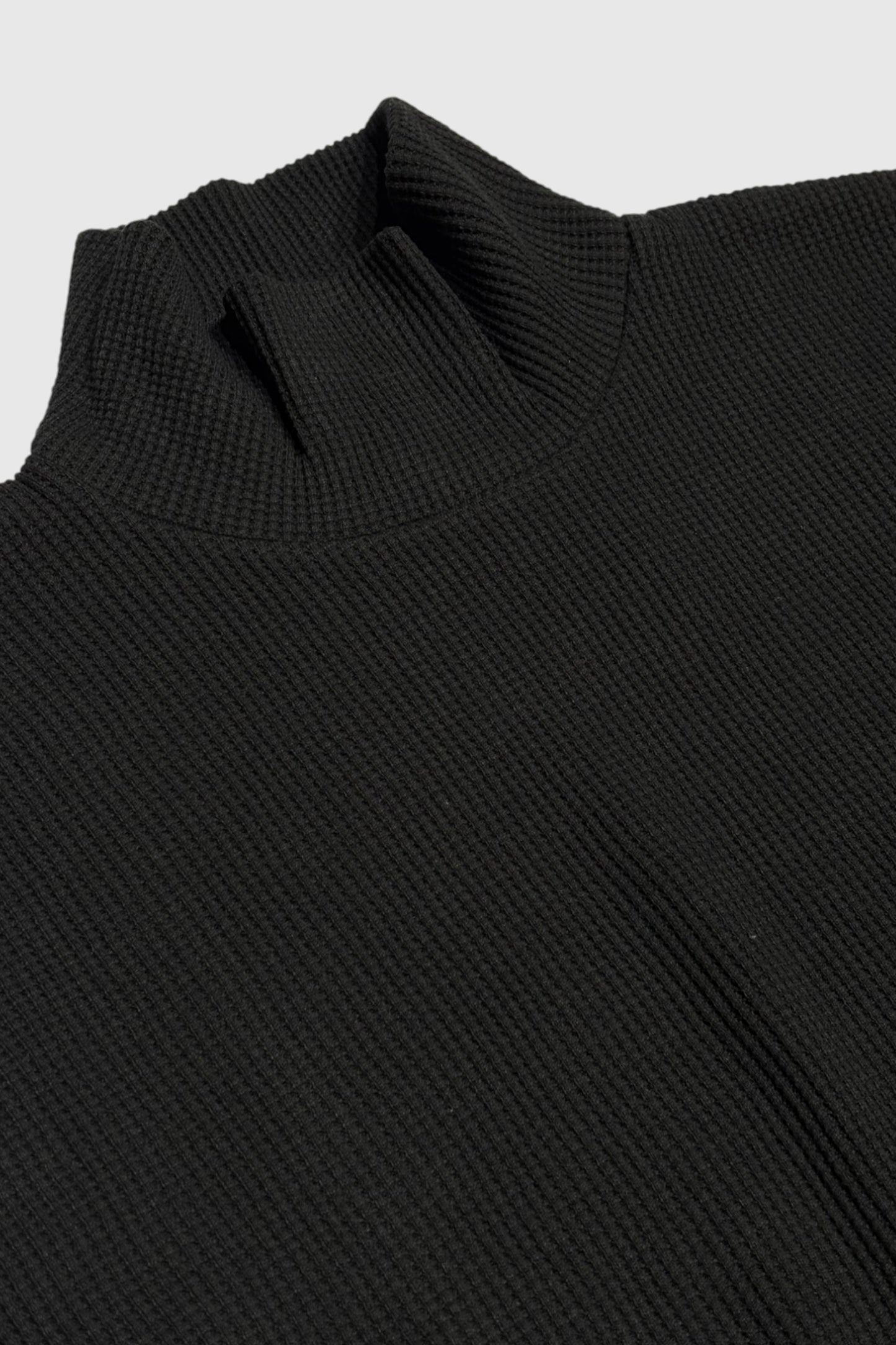 【YOKO SAKAMOTO】HIGH NECK PULLOVER (BLACK)