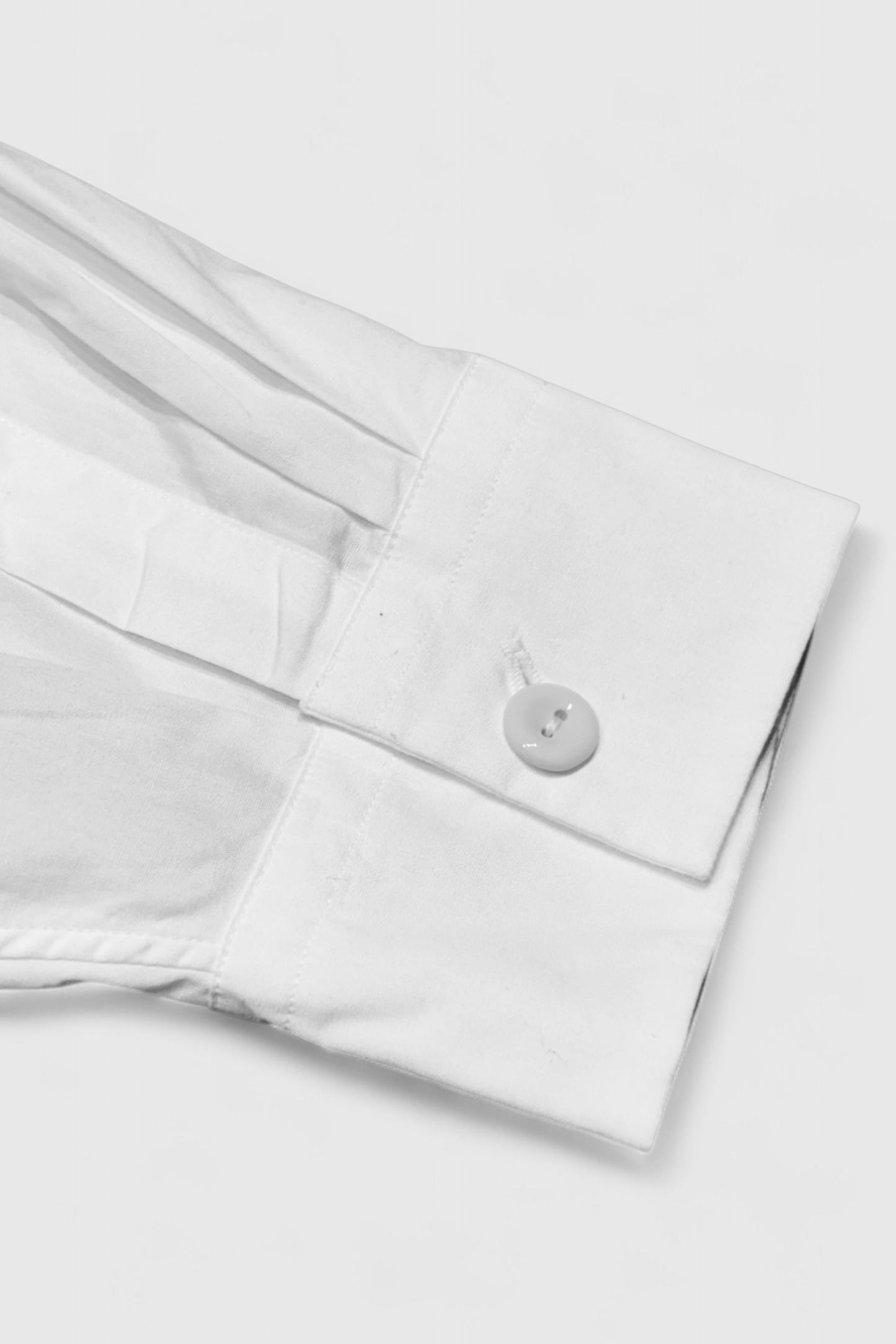 【SOWBOW】SOWBOW SHIRT -A (Wide Fit) BROAD WHITE