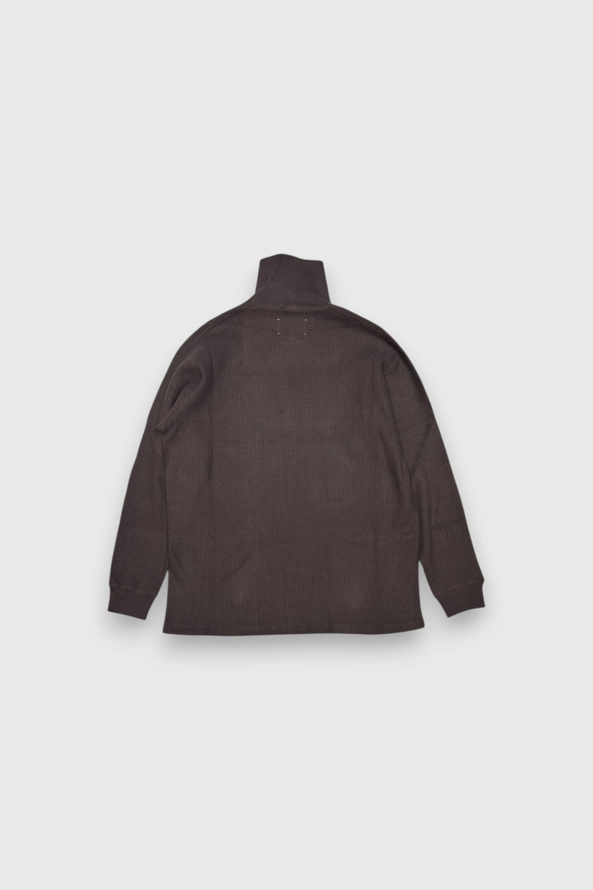 【YOKO SAKAMOTO】HIGH NECK PULLOVER(BROWN)