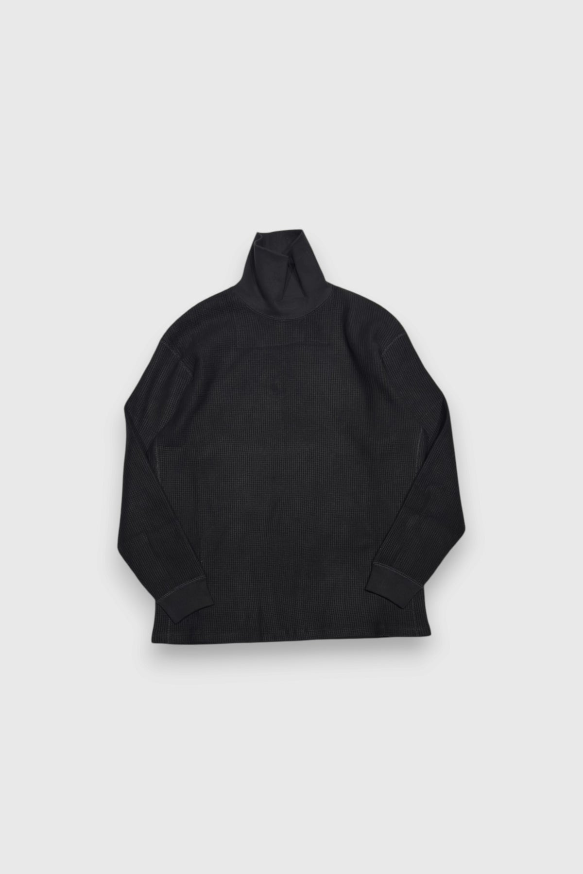 【YOKO SAKAMOTO】HIGH NECK PULLOVER(BLACK)