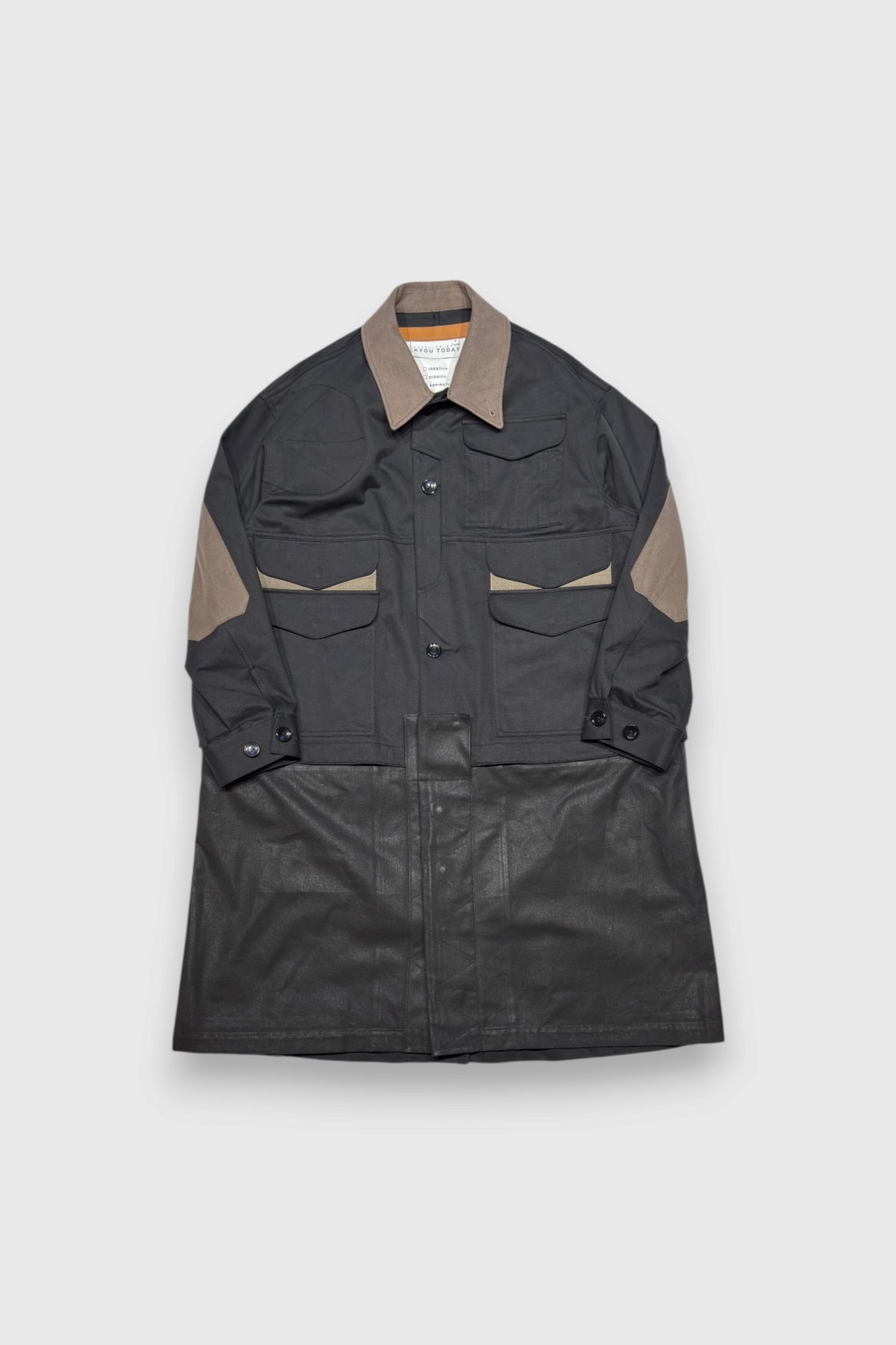 【KYOU】"OZARK" Modified Hunting Multiway Coverall Coat(NAVY)