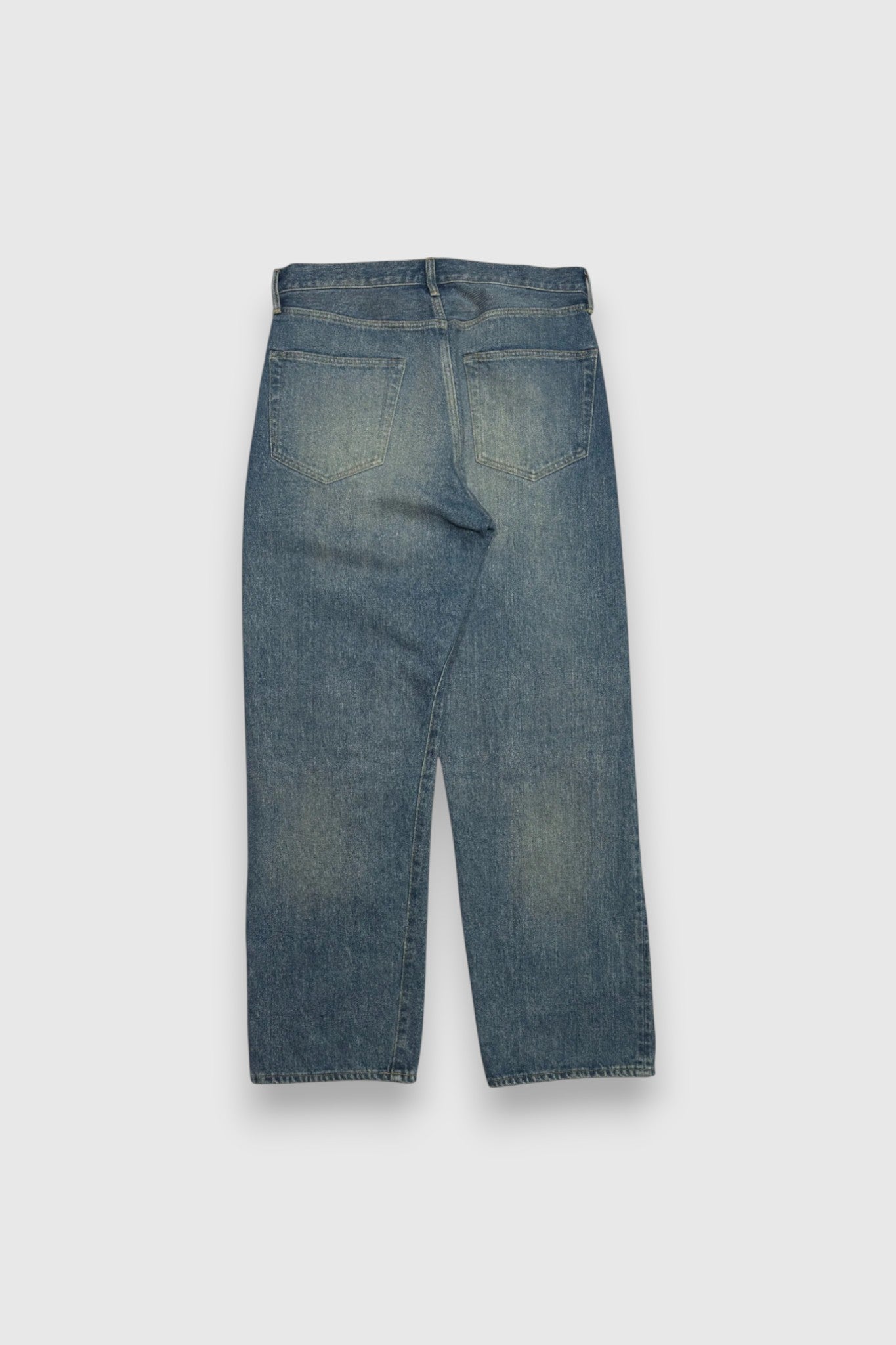 【YOKO SAKAMOTO】5POCKET STRAIGHT PANTS (FADE INDIGO)
