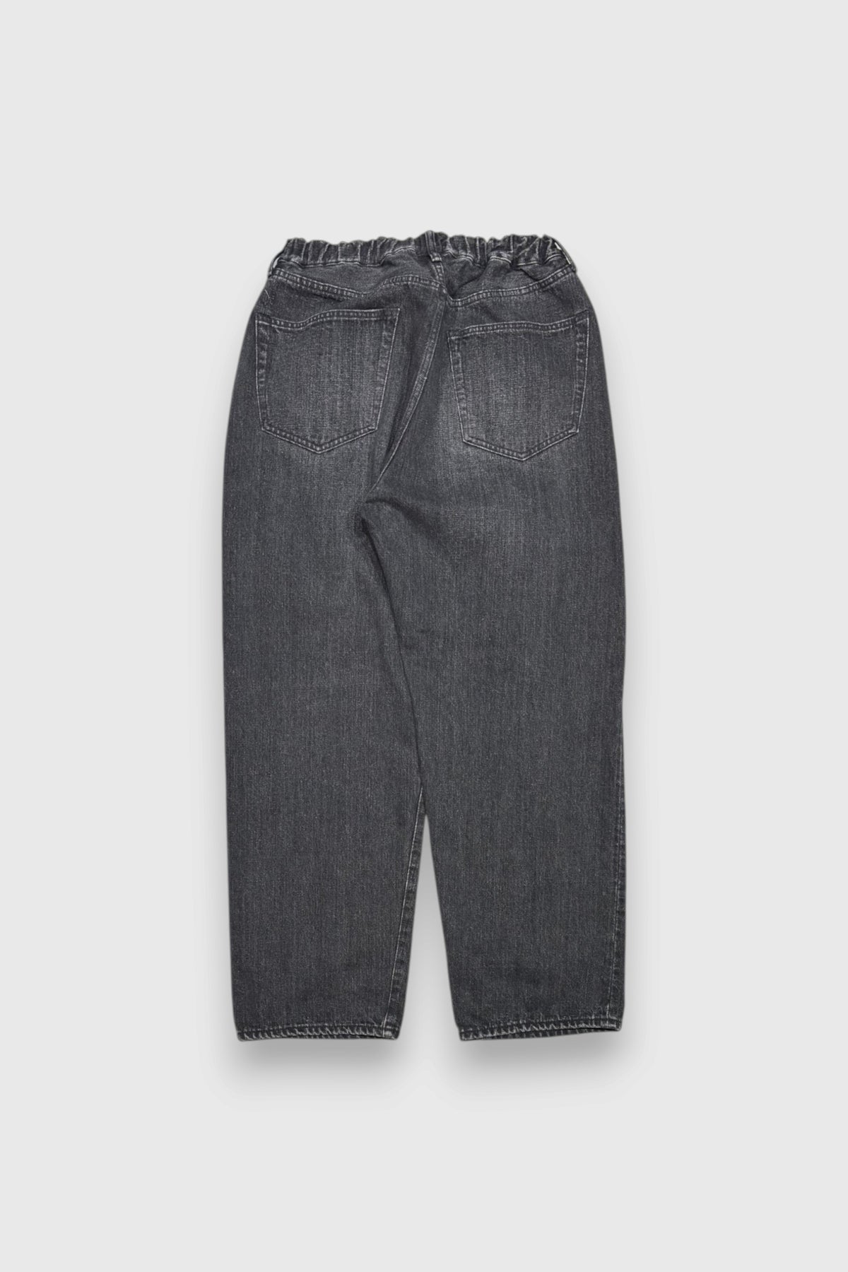 【YOKO SAKAMOTO】5POCKET EASY PANTS (FADE BLACK)