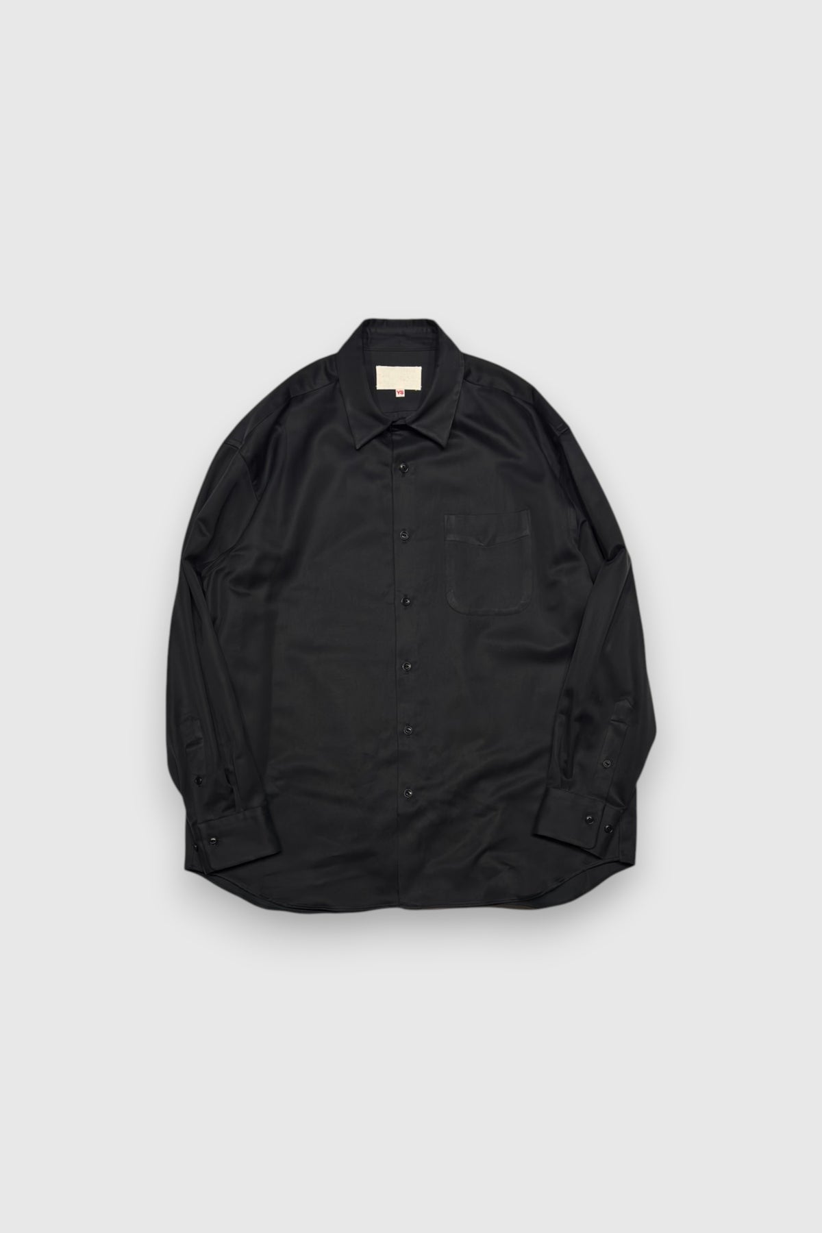 【YOKO SAKAMOTO】REGULAR COLLAR SHIRT(BLACK)