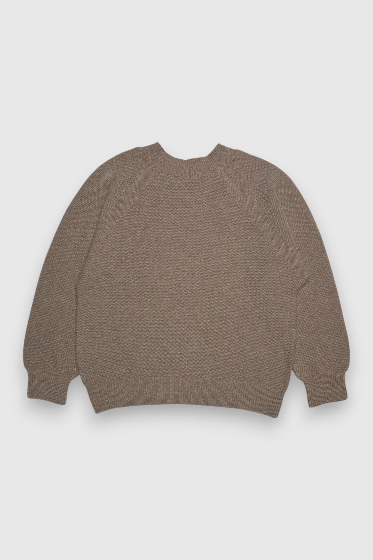 【MITTAN】アルパカウールセーター　薄茶