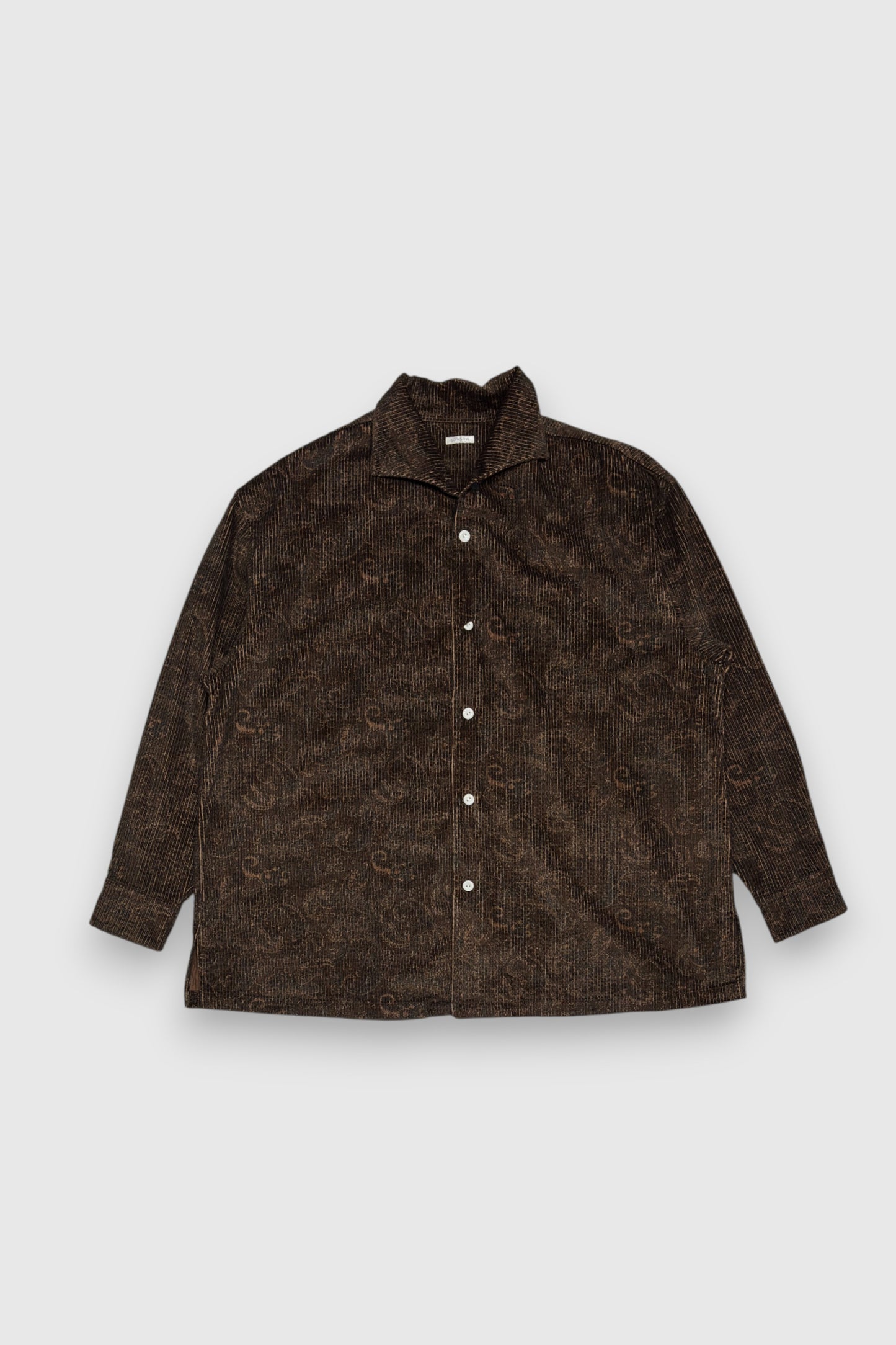 【SOWBOW】SOWBOW SHIRT -A (Wide Fit) PAISLEY CORD