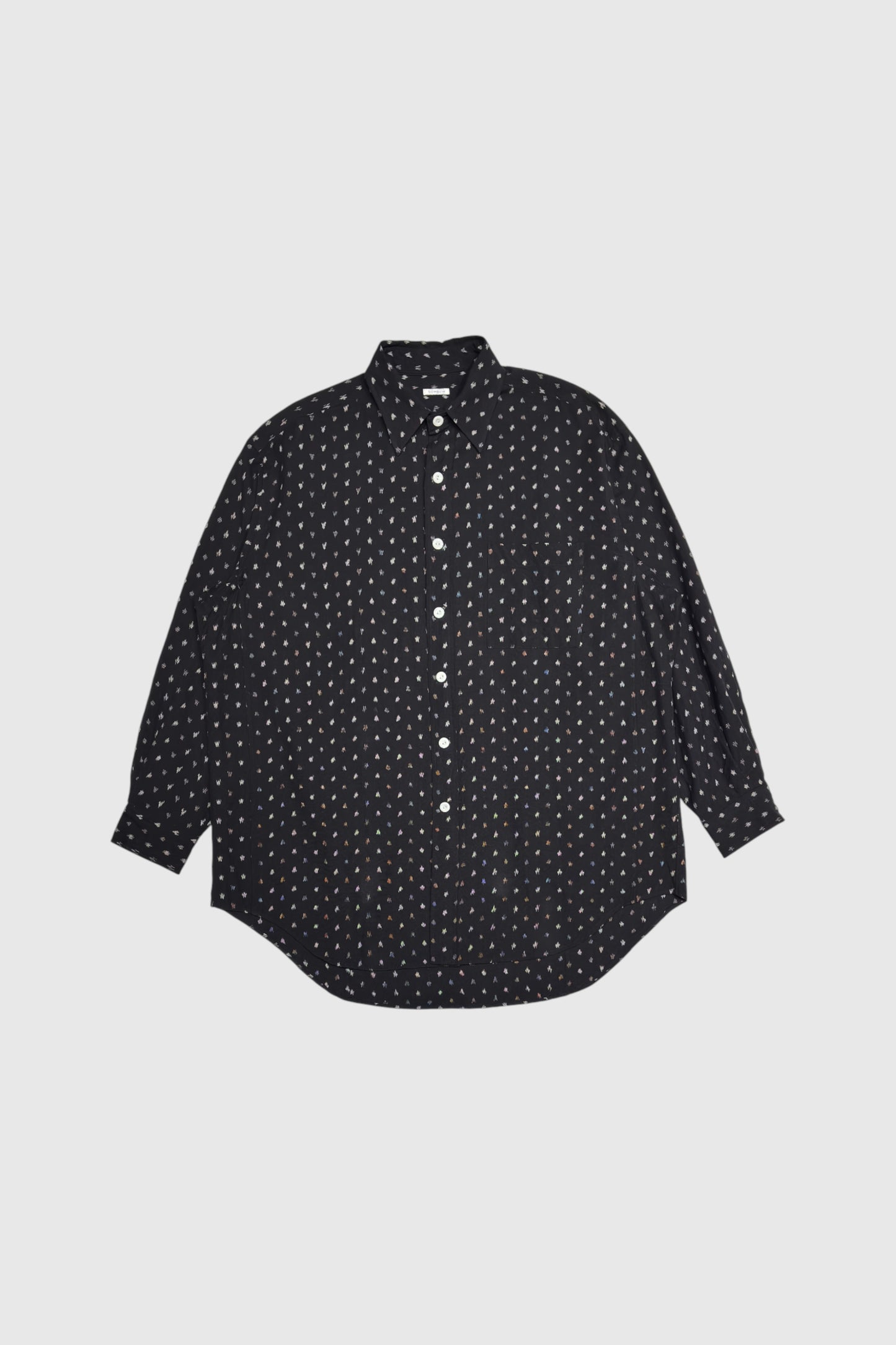 【SOWBOW】SOWBOW SHIRT -G "KURUME-KASURI" POLKA DOTS