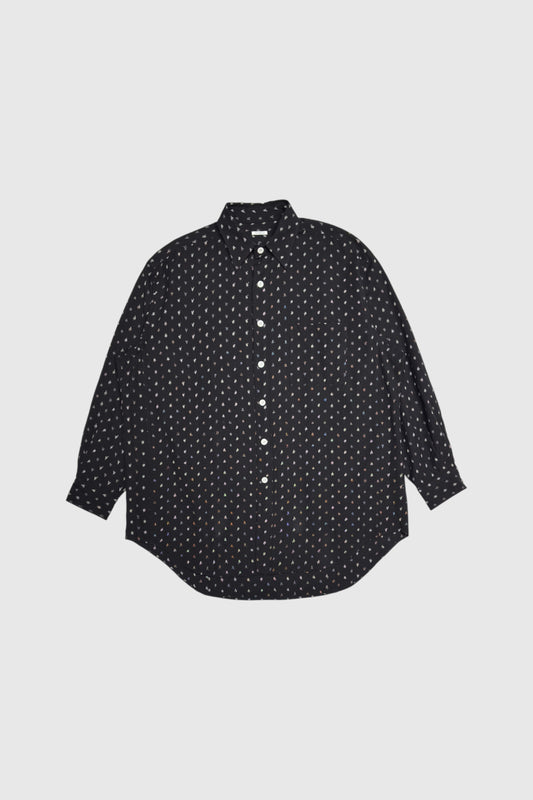 【SOWBOW】SOWBOW SHIRT -G "KURUME-KASURI" POLKA DOTS