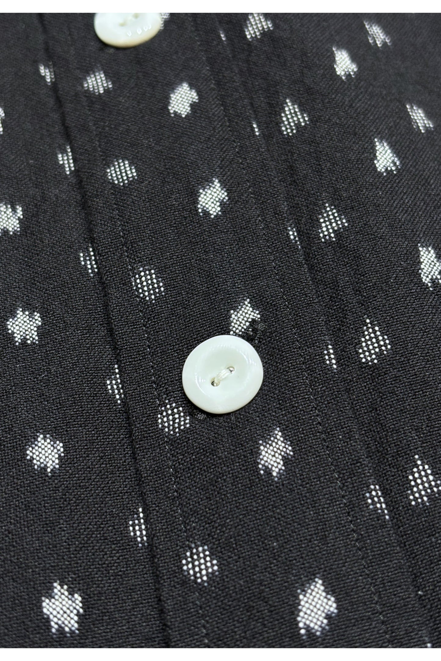 【SOWBOW】SOWBOW SHIRT -G "KURUME-KASURI" POLKA DOTS