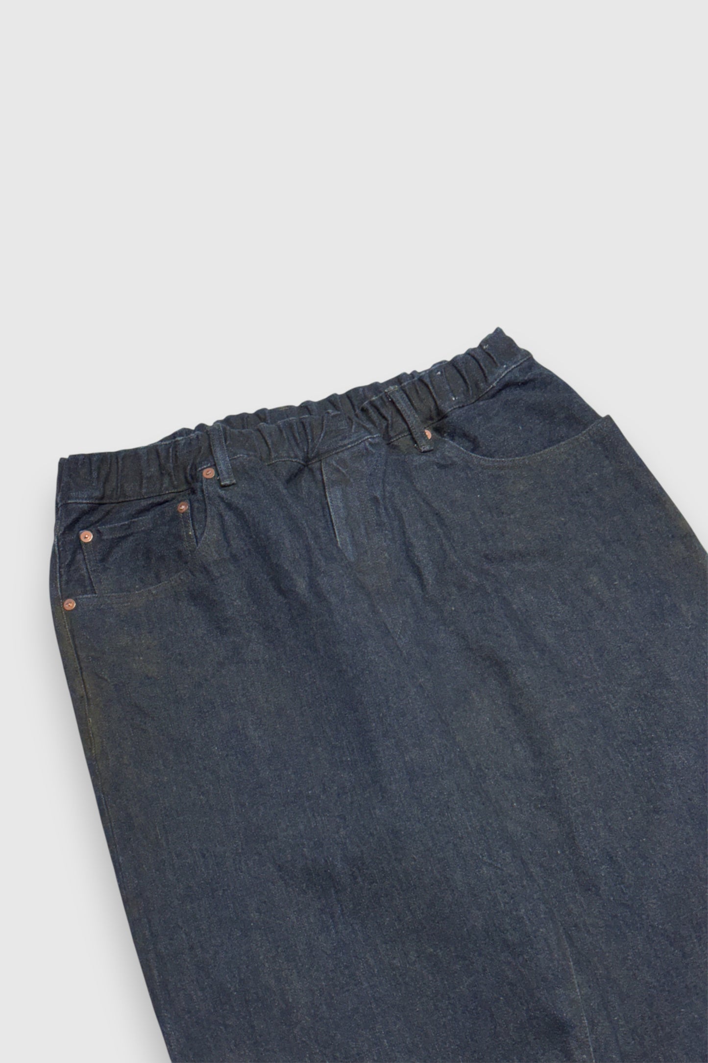 【YOKO SAKAMOTO】5POCKET EASY PANTS ( YELLOW OCHRE )