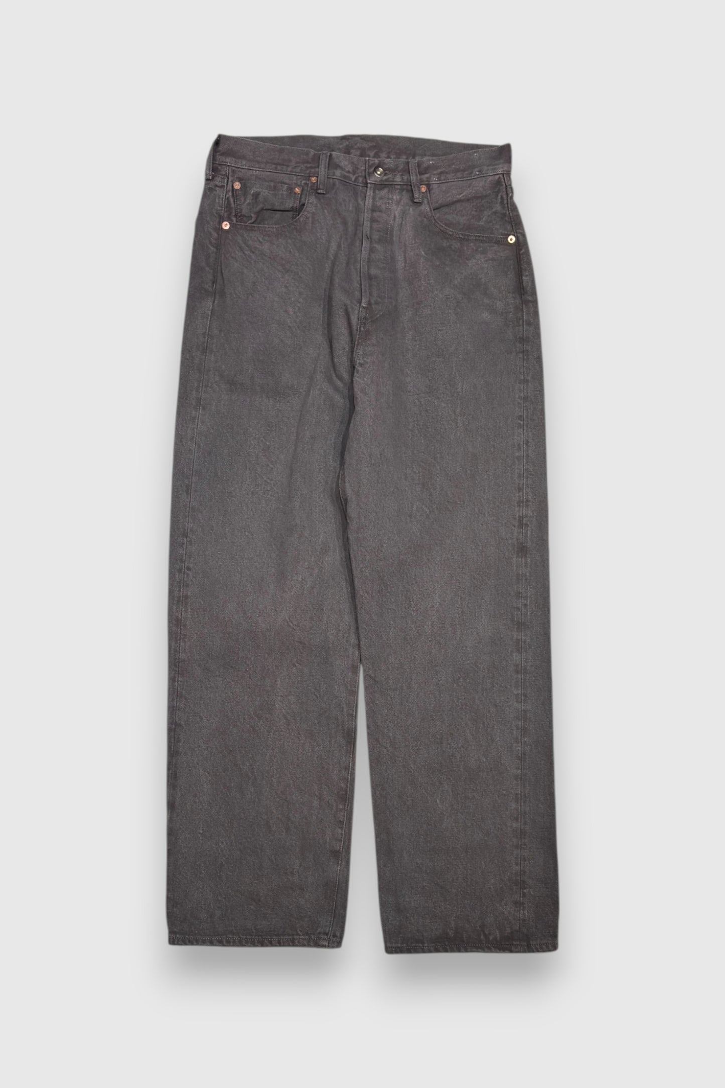 【YOKO SAKAMOTO】5POCKET STRAIGHT PANTS ( SUMI INK )