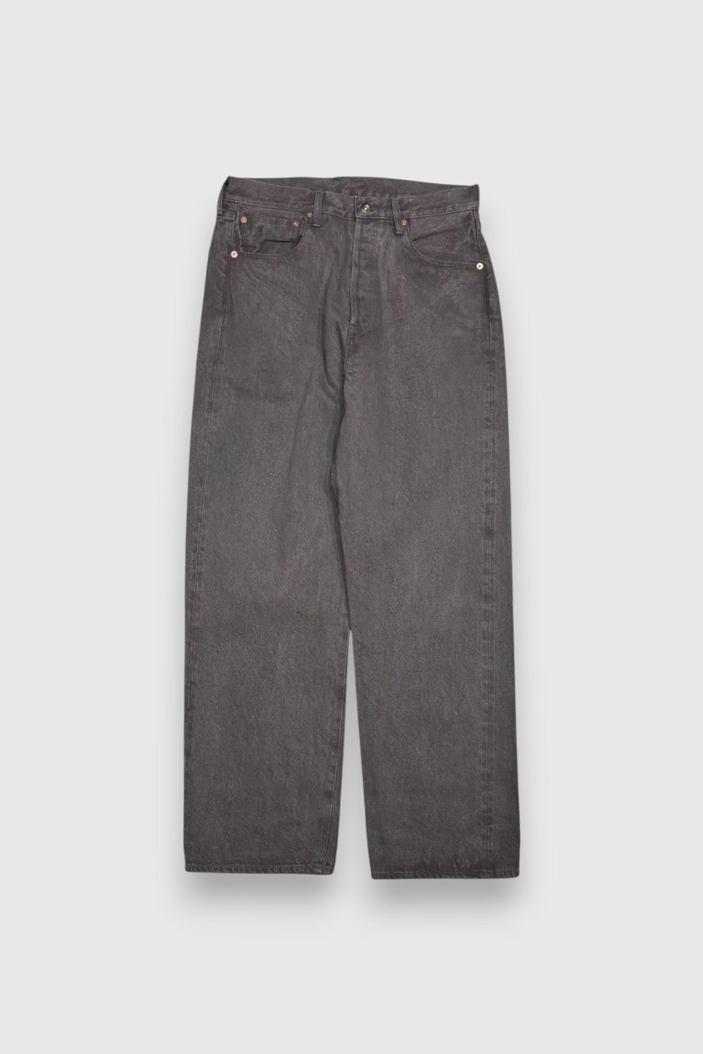【YOKO SAKAMOTO】5POCKET STRAIGHT PANTS ( SUMI INK )